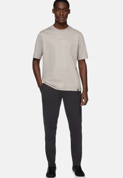 Boggi Milano Pantalon En Coton Mélangé Scuba Léger