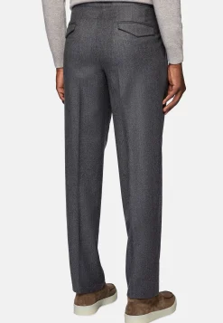 Boggi Milano Pantalon En Flanelle De Laine Cachemire