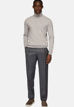 Boggi Milano Pantalon En Flanelle De Laine Cachemire