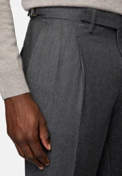 Boggi Milano Pantalon En Flanelle De Laine Cachemire