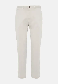 Boggi Milano Pantalon En Gabardine De Coton Extensible
