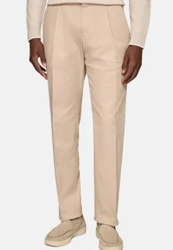 Boggi Milano Pantalon En Gabardine De Coton Extensible