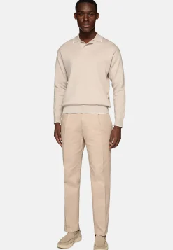 Boggi Milano Pantalon En Gabardine De Coton Extensible