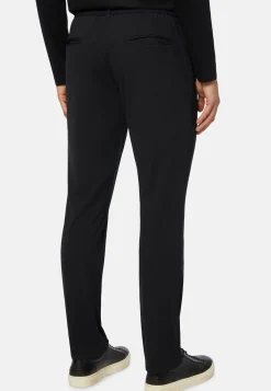 Boggi Milano Pantalon En Nylon Stretch Btech