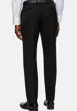 Boggi Milano Pantalon En Sergé De Laine Extensible
