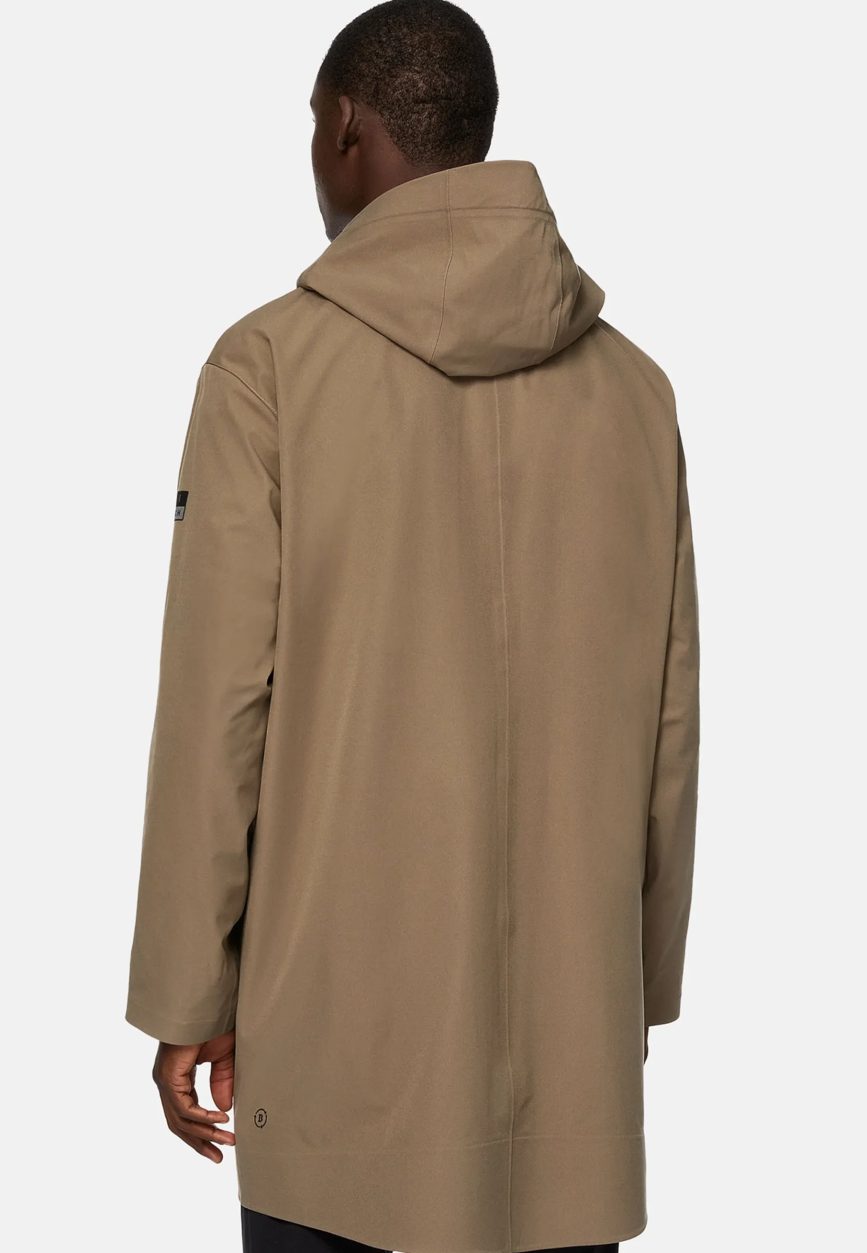 Boggi Milano Parka En Tissu Technique Recyclé B Tech