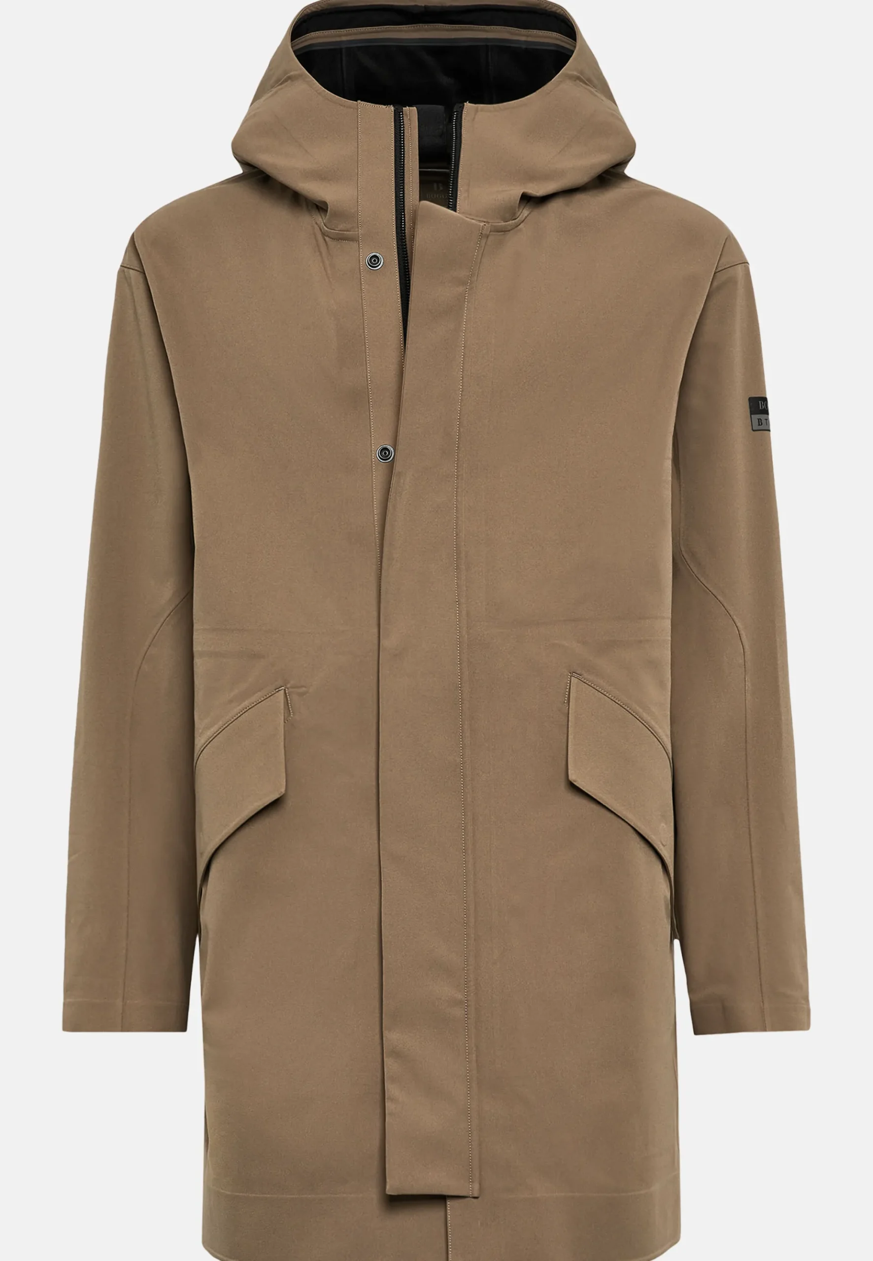 Boggi Milano Parka En Tissu Technique Recyclé B Tech