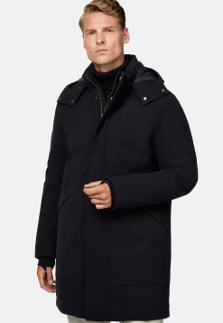 Boggi Milano Parka En Tissu Technique Rembourré