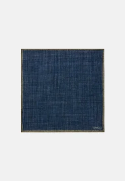 Boggi Milano Pochette Motif Bord Contrasté En Laine