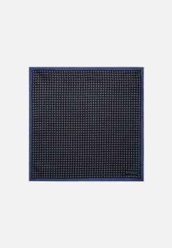 Boggi Milano Pochette Motif Pois En Soie