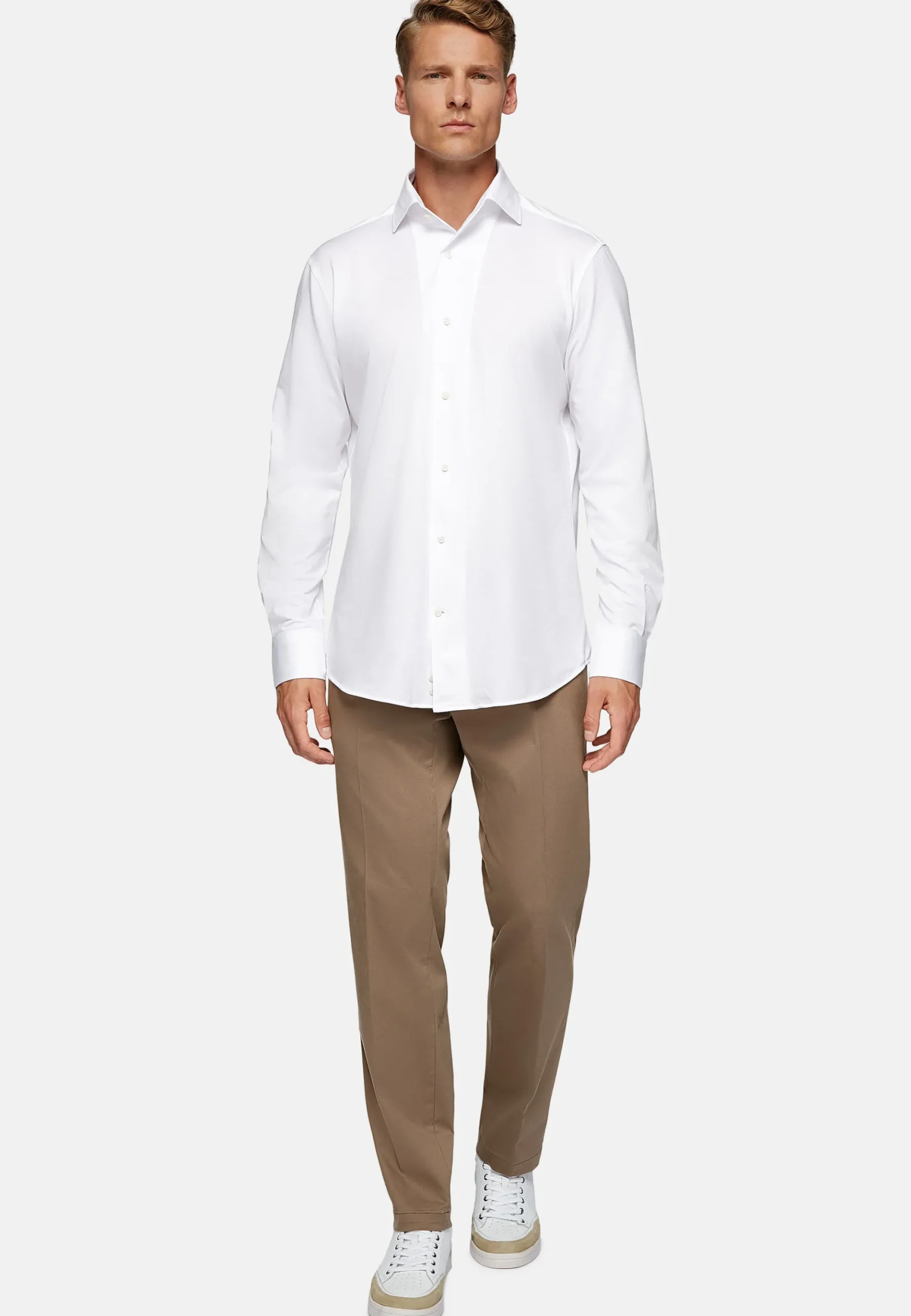 Boggi Milano Polo Chemise En Jersey Regular Fit