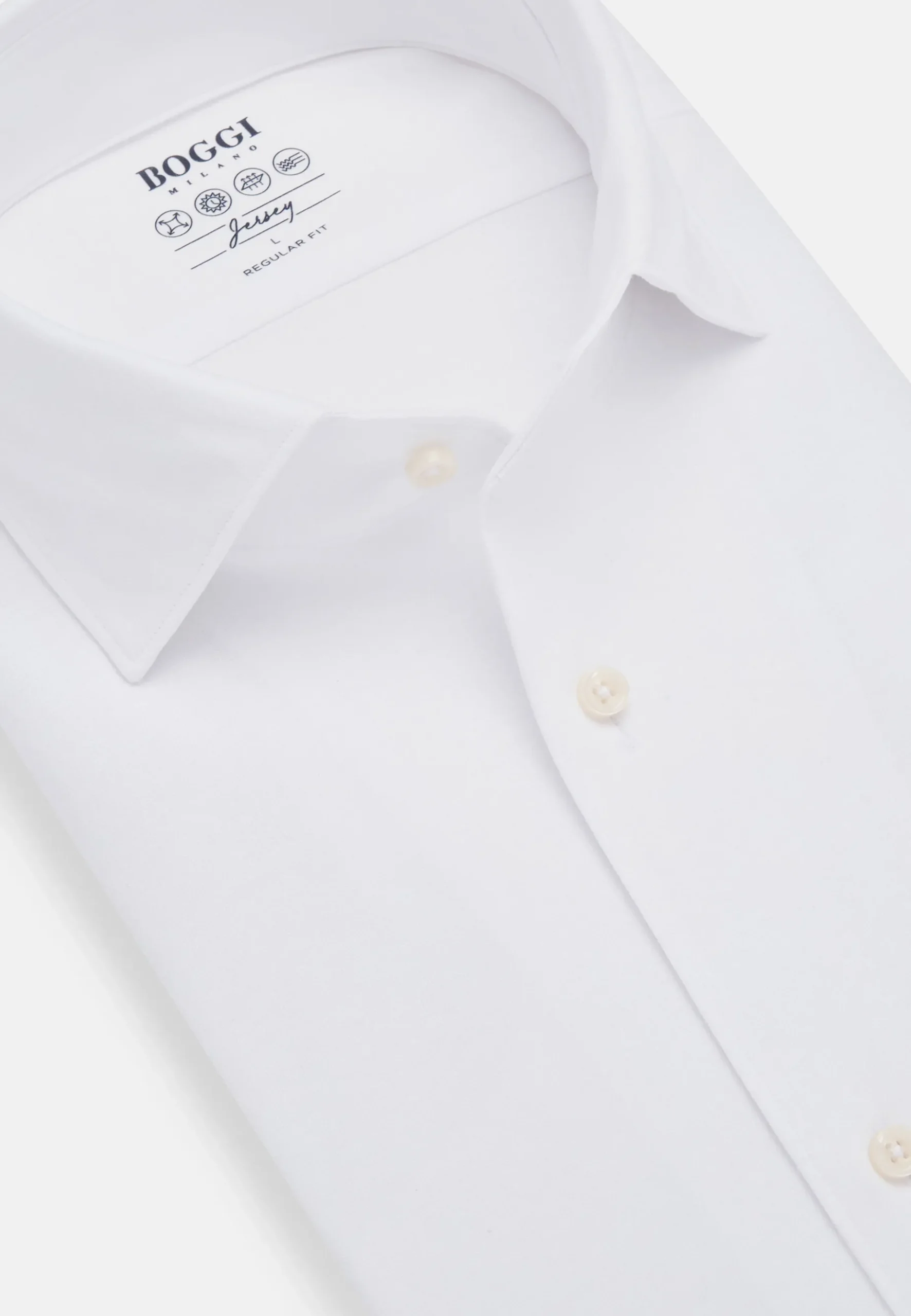 Boggi Milano Polo Chemise En Jersey Regular Fit