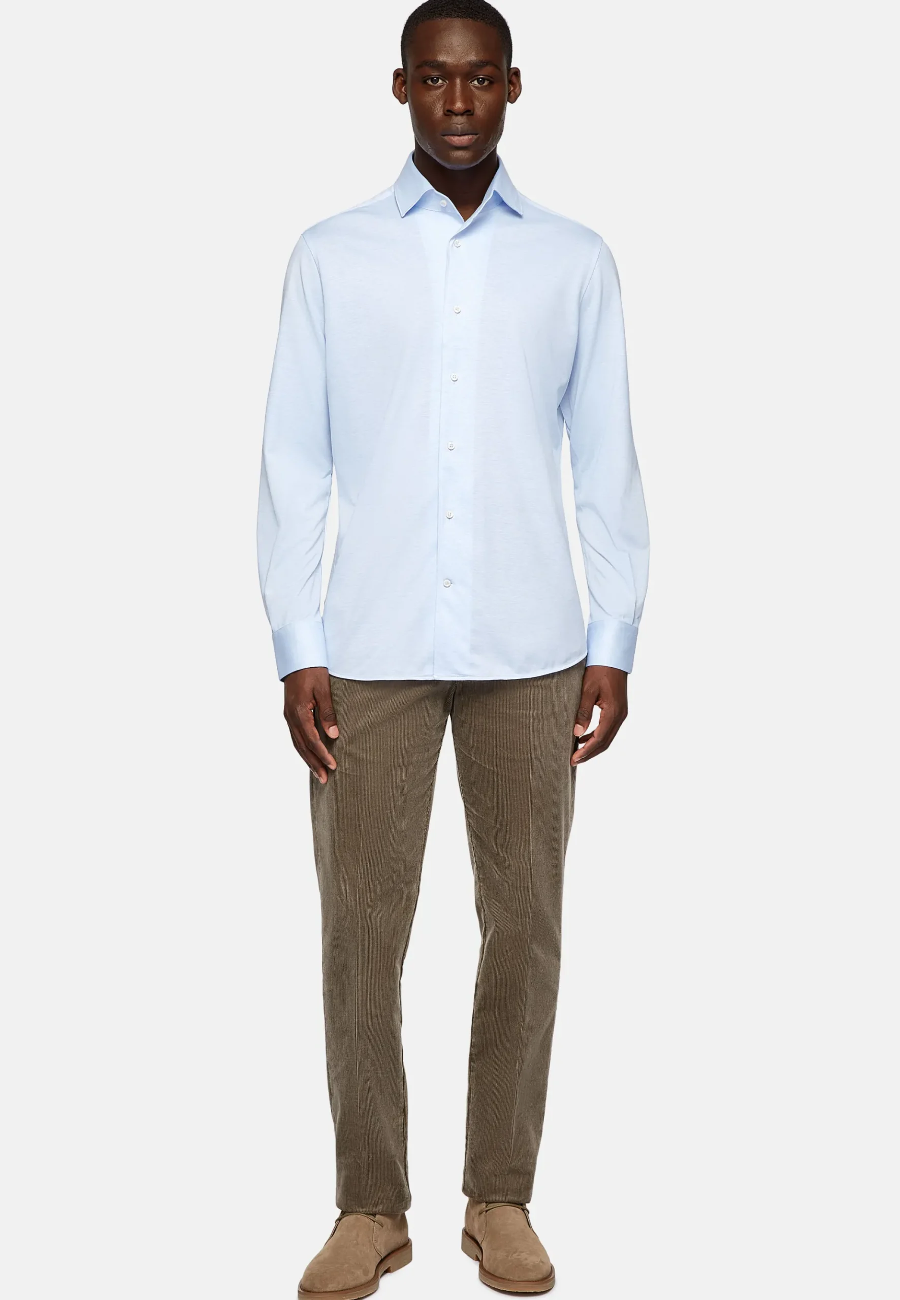 Boggi Milano Polo Chemise En Jersey Regular Fit