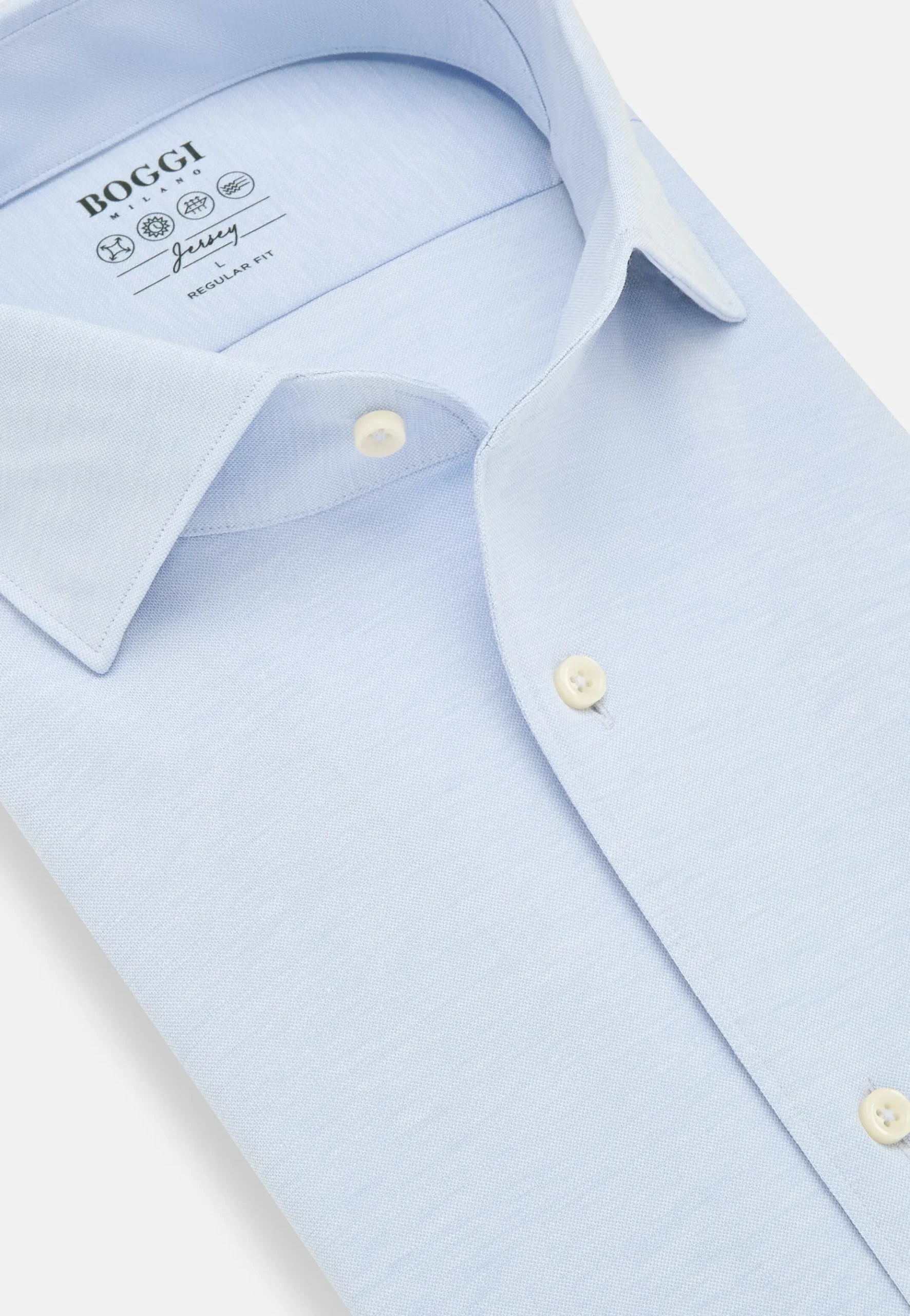 Boggi Milano Polo Chemise En Jersey Regular Fit