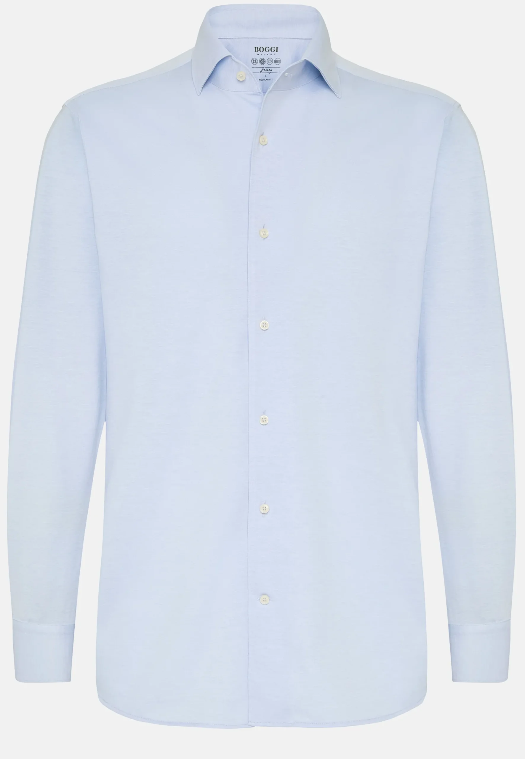 Boggi Milano Polo Chemise En Jersey Regular Fit