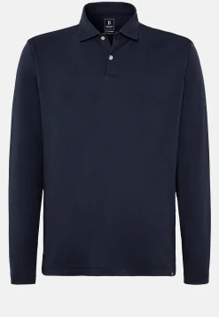 Boggi Milano Polo En Jersey Performant Coton Mélangé
