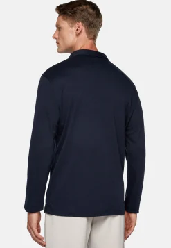 Boggi Milano Polo En Jersey Performant Coton Mélangé