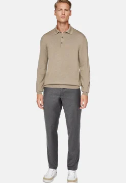 Boggi Milano Polo En Laine Mérinos