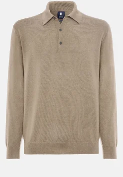 Boggi Milano Polo En Laine Mérinos