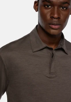 Boggi Milano Polo En Laine Tencel