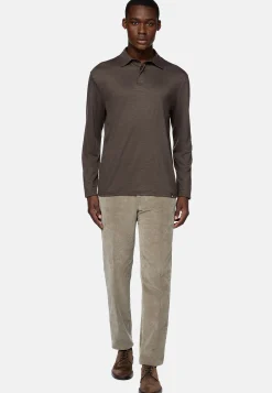 Boggi Milano Polo En Laine Tencel