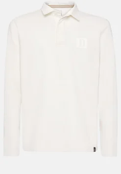 Boggi Milano Polo Rugby En Jersey De Coton Mélangé Regular Fit