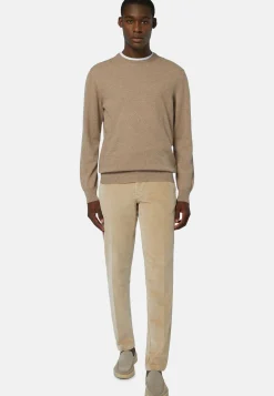 Boggi Milano Pull Col Rond En Cachemire