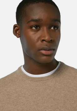 Boggi Milano Pull Col Rond En Cachemire