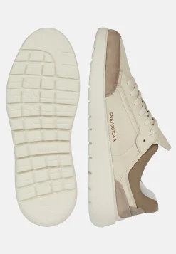 Boggi Milano Sneakers Couleur En Cuir Foulonné