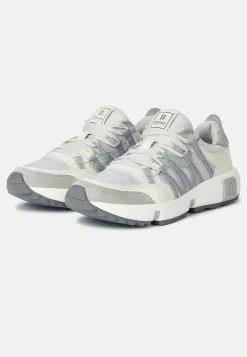 Boggi Milano Sneakers En Tissu Technique Et Cuir
