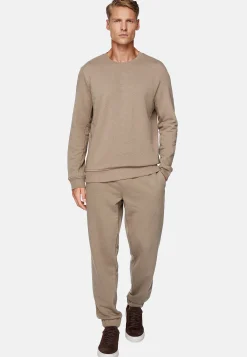 Boggi Milano Sweat À Col Rond En Coton Mélangé