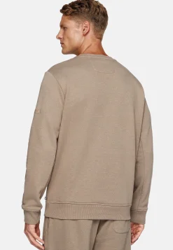 Boggi Milano Sweat À Col Rond En Coton Mélangé