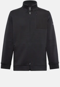 Boggi Milano Sweat-Shirt Full Zip En Mélange Coton Et Scuba Léger