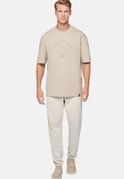 Boggi Milano T-shirt En Coton Bio Mélangé