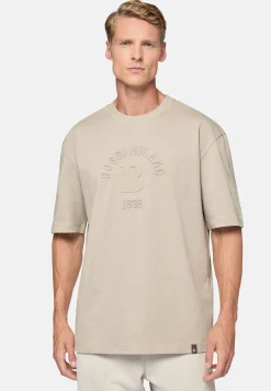 Boggi Milano T-shirt En Coton Bio Mélangé
