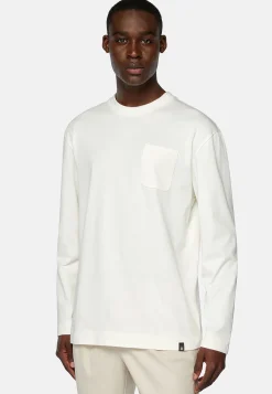 Boggi Milano T-shirt En Coton Bio Mélangé