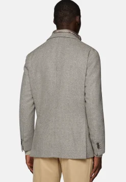 Boggi Milano Veste Avec Gilet En Laine Mélangée