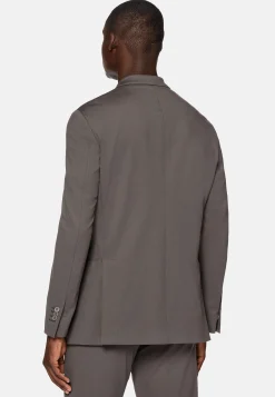 Boggi Milano Veste B Tech En Nylon Gris Foncé