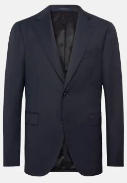 Boggi Milano Veste Micro Structurée En Laine Entoilée