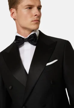 Boggi Milano Veste De Smoking e En Laine Avec Revers En Pointe