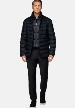 Boggi Milano Veste En Laine Avec Gilet