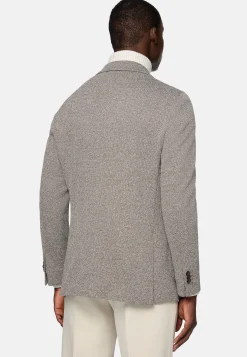 Boggi Milano Veste Gris Tourterelle B Jersey En Coton Et Polyester