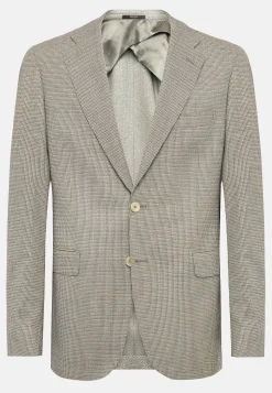 Boggi Milano Veste Gris Tourterelle En Laine Extensible