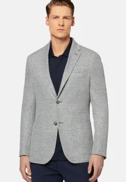 Boggi Milano Veste e En Mélange Coton Et Lin B Jersey