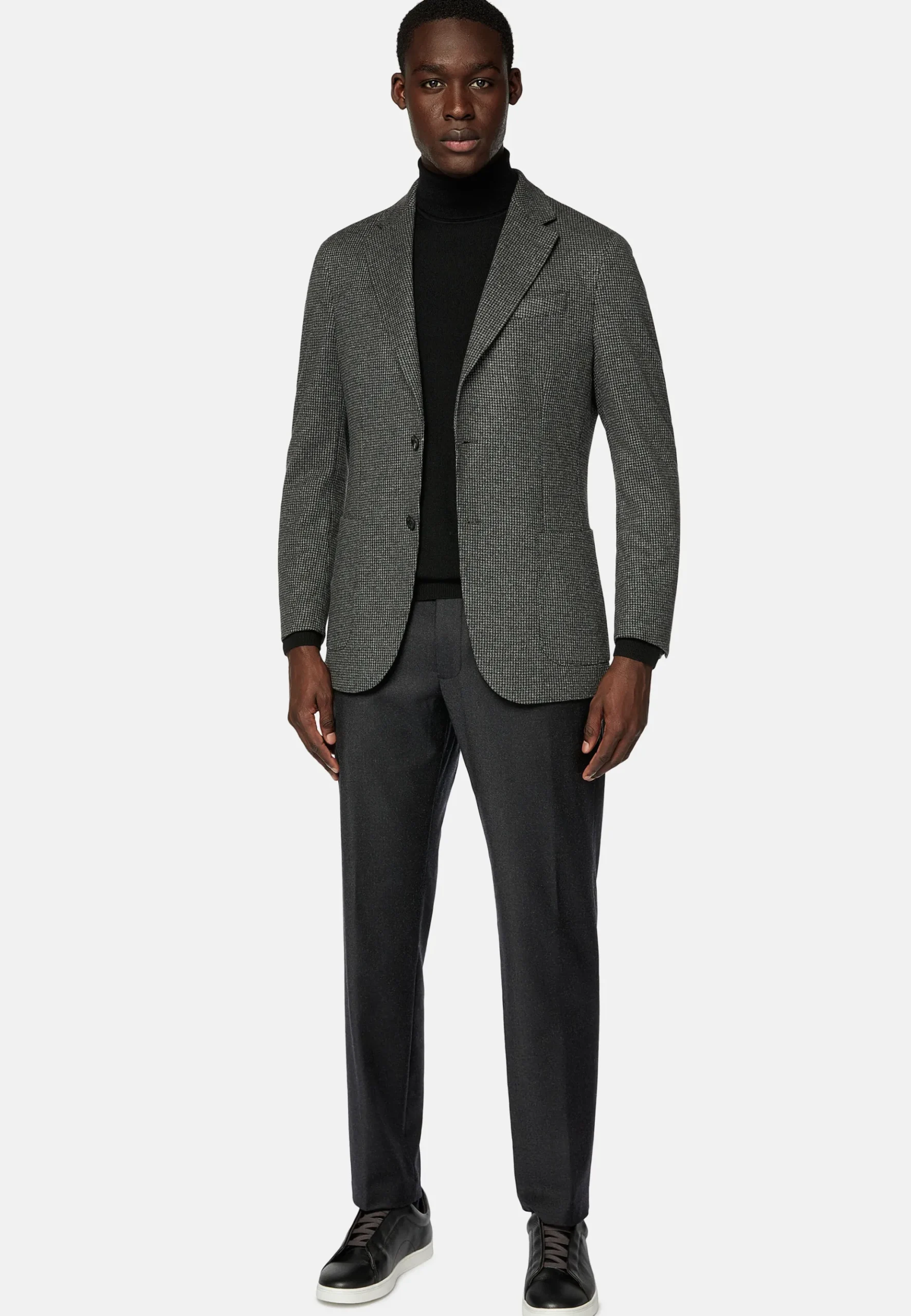 Boggi Milano Veste Structurée En Coton Mélangé Jersey